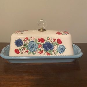 Pioneer Woman Classic Charm butter dish